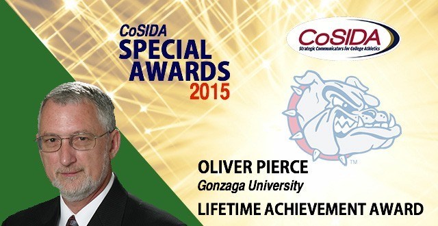 Special Awards Salute: Oliver Pierce (Gonzaga), Lifetime Achievement Award